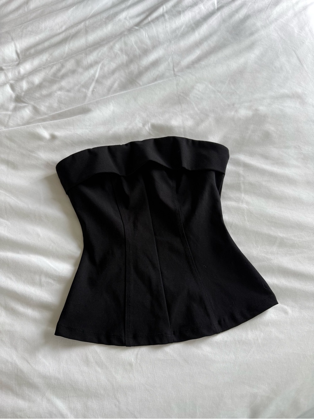 H&M chic tube top - sinched waist